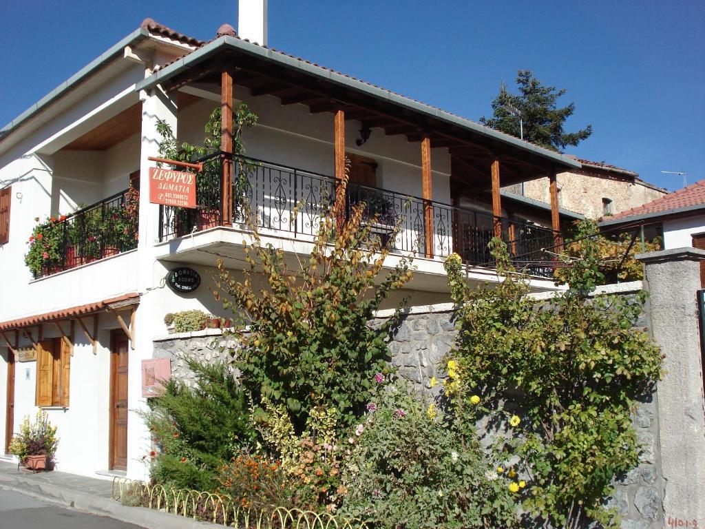 Zephyros Hotel Vytina Exterior foto